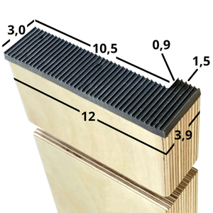 Sprossenwand aus Holz für Zuhause, Tür- und Wandmontage, Klimmzugstange für das Training Daheim, Fitnessgerät für die Wandmontage - Product Image 6