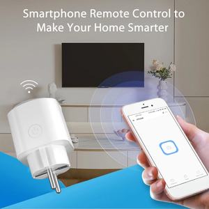 Prise intelligente Glomarket Matter 16A, norme européenne, contrôle à distance par smartphone, commande vocale, compatible avec plusieurs plateformes - Product Image 6