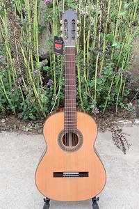 Video Demo per il marchio professionale Aiersi fatto a mano 39 pollici in cedro massiccio Top corpo in palissandro <span class=keywords><strong>Vintage</strong></span> chitarra classica - Product Image 3