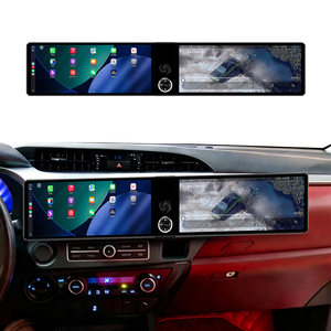 <span class=keywords><strong>Autoradio</strong></span> MOOKAKA double écran 12,3 pouces pour Toyota Hilux 2017-2022, Android 15, <span class=keywords><strong>GPS</strong></span> Navi, stéréo, CarPlay sans fil - Product Image 1