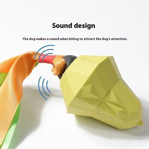 Jouet <span class=keywords><strong>pour</strong></span> chien fruit personnalisé en caoutchouc <span class=keywords><strong>pour</strong></span> animaux de compagnie fabricant de bonne qualité - Product Image 4