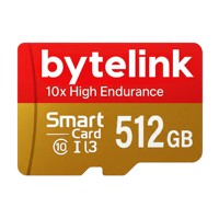 64GB upgrade TF geheugenkaarten in 1TB en 512GB formaten, 64GB upgrade 512GB SD-kaart logo, 64GB upgrade 512GB U3 SD-kaart 40MB/s