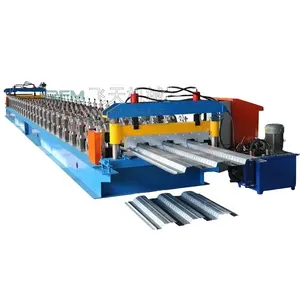 Metal Steel Trapezoidal Roof Tile Roll Forming Machine PBR IBR Roofing Panel Making Machine