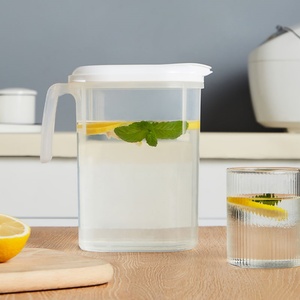 High-Temperature Resistant Plastic Cold <b>Water</b> <b>Bottle</b> <b>Filter</b> Tea Fruit Infusion Pitcher for Kitchen Use Sealed Fruit Juice <b>Water</b> - Product Image 2
