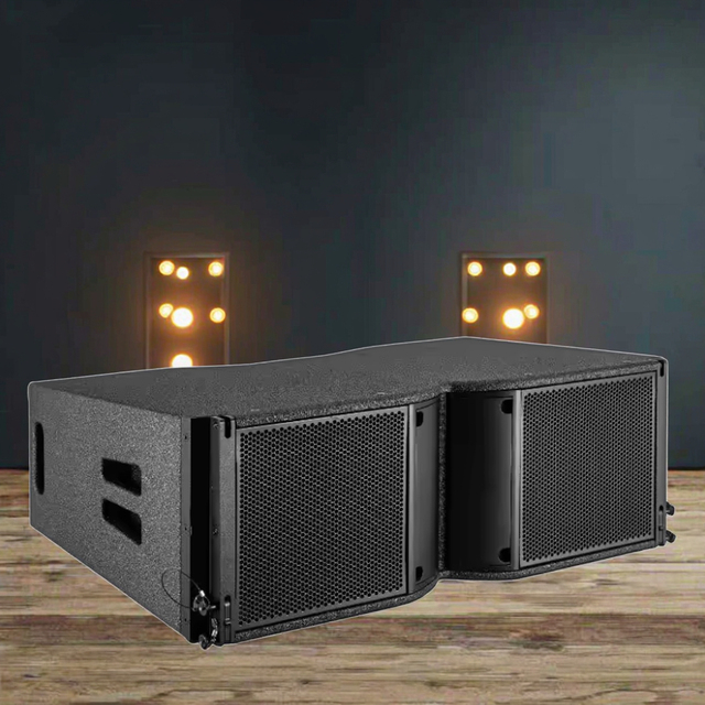 T208 Dual 8 Inch  Line Array Outdoor Concert Speaker Passive Speaker Cabinet Professional Speakers