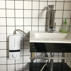 Máquina de chuveiro elétrica doméstica, 0.02-0.6mpa, máquina de chuveiro de água quente, aquecedor de água