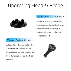 <strong>2</strong> in 1 8G Cellulite Fat Loss Air Pressure Heating <strong>Massager</strong> G8 Vibration Body Massage Machine - Product Image 5