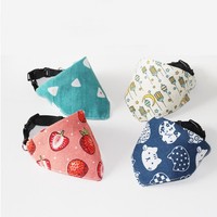 JXANRY – Bandeau triangulaire en lin pour animaux de compagnie, best-seller, écharpe détachable pour chats et chiens, vente en gros disponible