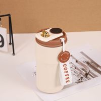 Vente en gros de tasses à café isothermes portables de 410 ml, à double paroi, en acier inoxydable, avec affichage de la température intelligent