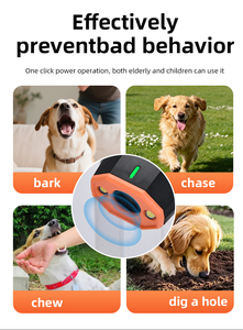 เครื่องไล่สุนัขแบบพกพาขนาดเล็ก ชาร์จไฟได้ ใช้งานกลางแจ้ง ควบคุมเสียงเห่าด้วยคลื่นอัลตราโซนิก ระยะไกล ทนทาน เหมาะสำหรับฝึกสุนัข - Product Image 5