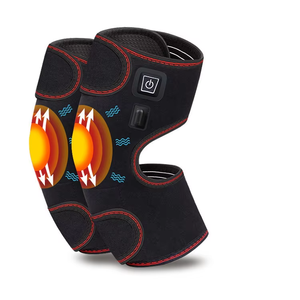 Attelle <span class=keywords><strong>de</strong></span> massage chauffante sans fil pour genou, réglable, pour la thérapie thermique, soulage la douleur et le froid, efficace pour le genou et le coude, vente chaude - Product Image 1