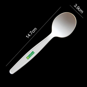 Phân hủy sinh học tinh bột ngô Bộ đồ ăn dùng một lần dao spork thân thiện với môi compostable dao kéo - Product Image 6