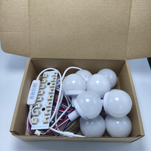 12 ampoules LED modernes pour miroir <span class=keywords><strong>de</strong></span> maquillage avec contrôle tactile USB, intensité réglable, indice <span class=keywords><strong>de</strong></span> protection IP33, lampe murale pour <span class=keywords><strong>salle</strong></span> <span class=keywords><strong>de</strong></span> <span class=keywords><strong>bain</strong></span> et coiffeuse - Product Image 6
