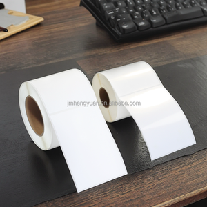 8.5 Inch Glossy/Matte PP Inkjet Paper Inkjet BOPP PP Label C3500 C4000 C6500 Continuous Inkjet Label Roll For Inkjet Printer