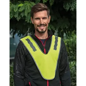 Gilet triangolare ad alta visibilità per la sicurezza sul lavoro - Product Image 1