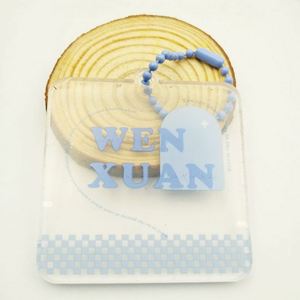 Llaveros de acrílico personalizados al por mayor con dijes, fabricación a medida - Product Image 3