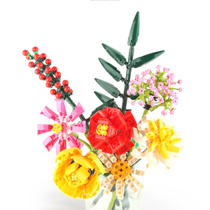 Venta al por mayor bloques de construcción flores sorpresa cajas ciegas regalos con productos mejor caja misteriosa de <span class=keywords><strong>la</strong></span> suerte - Product Image 4