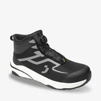   Chaussures de sécurité à tige mi-haute Quick Twist avec embout en fibre de carbone, anti-perforation, semelle extérieure en caoutchouc ETPU NBR, semelle intérieure antibactérienne