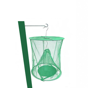 Non-toxic Wasp Deterrent Cage Reusable Mesh Insect Funnel Trap for Children and Pet Safe Garden - Product Image 1