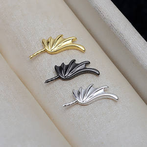 Accessoires en argent S925, petit diable, ailes de chauve-souris, baroque, DIY, polyvalent, plateau creux en perle extraterrestre, 4001 - Apprêts de bijouterie - Product Image 2