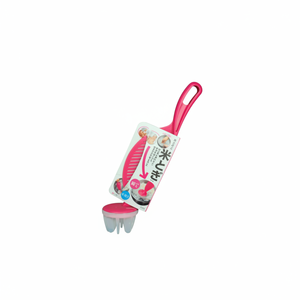 Spazzola per la pulizia del riso rosa Inomata - Product Image 1