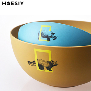 Bol en PLA mat écologique avec logo personnalisé Nouveau design Vaisselle de service Passe au <span class=keywords><strong>micro</strong></span>-ondes pour céréales Soupe Ramen - Product Image 6