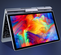 Mini ordinateur portable à écran tactile de 8 pouces, pas cher, fin, portable, rotatif à 360 degrés, pour les étudiants et les professionnels, nouveau netbook