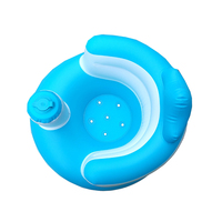 Chaise gonflable pour bébé EN71PVC, chaise gonflable pour repas avec dossier, jouets pour bébé