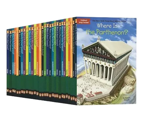 Anglais What Was/Is Where Is série Encyclopédie de la géographie du monde Histoire 27 volumes