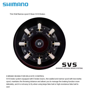 SHIMA SCORPION MD 300XG 301XG 300XGLH 301XGLH Moulinets de pêche Baitcasting 7.9:1 Rapport de vitesse Profil bas <span class=keywords><strong>Moulinet</strong></span> d'eau salée à longue coulée - Product Image 4