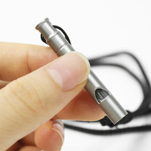 Silbato de Emergencia, Silbatos Metálicos de Rescate con Cordón, Silbatos para <span class=keywords><strong>Perros</strong></span> para Campismo al Aire Libre, Senderismo, Entrenamiento de Mascotas, Deportes - Product Image 6