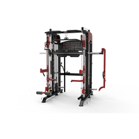 Gymnase De Remise en Forme commerciale Entraîneur multifonctionnel smith machine demi squat rack DY-9000A