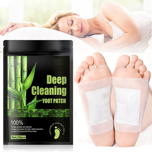 Parches Desintoxicantes para Pies de Bambú Natural, Almohadillas Desintoxicantes para Pies, Eliminan Toxinas del Cuerpo, Alivian el Dolor, Eficaz - Product Image 5
