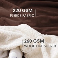 Vente en gros de tissu en flanelle tricotée en microfibre de polyester 100% écologique OEKO, double couche, réversible, jacquard, sherpa, peluche
