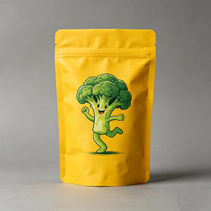 Child Proof 3.5g Smell Proof Eco-Friendly Food Grade Biodegradable Stand up Resealable Mylar <b>Pouches</b> for Edible Packaging - Product Image 2