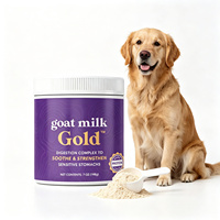 Supplément de Bouillon d'Os et de Collagène pour Chiens, Poudre de Champignons Riches en Protéines, Absorption Rapide et Sûre, Soutien Immunitaire pour Grandes Races
