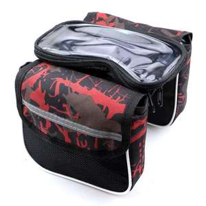 Sacoche avant de VTT 2L étanche avec poche pour téléphone tactile, sacoche de cadre de vélo, sacoche de tube supérieur, sacoche de selle - Product Image 2