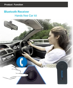 New Gxykit Bt 5.1 Không Dây Âm Thanh Transmitter <span class=keywords><strong>Mini</strong></span> 3.5Mm AUX Handsfree <span class=keywords><strong>Bluetooth</strong></span> Stereo Âm Nhạc Adapter Xe Kit <span class=keywords><strong>Bluetooth</strong></span> <span class=keywords><strong>Receiver</strong></span> - Product Image 6