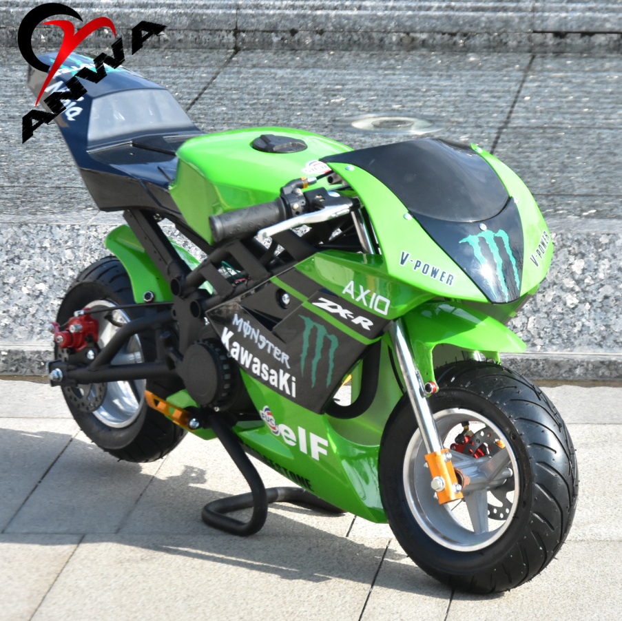 Kawasaki Mini Moto Bike 49cc Kids Electric Dirt Small Motorbike