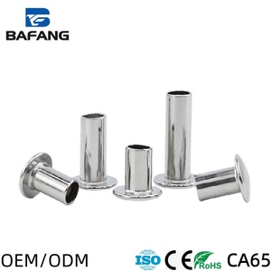 Remaches semitubulares de cabeza redonda de acero y aluminio no estándar M3-M10 DIN 7338 B para revestimiento de frenos - Categoría de producto: Remaches - Product Image 3