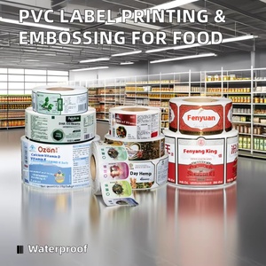 Autocollants en PVC personnalisés de qualité supérieure pour étiquettes d'emballage avec adhésif puissant - Product Image 4