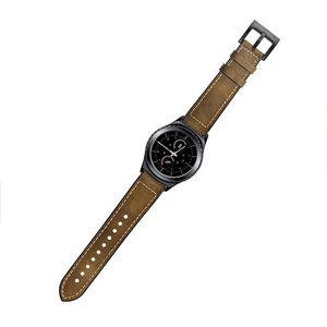 Correa de <span class=keywords><strong>Reloj</strong></span> de Silicona y Cuero Genuino con Hebilla de Acero Inoxidable <span class=keywords><strong>para</strong></span> <span class=keywords><strong>Samsung</strong></span> <span class=keywords><strong>Galaxy</strong></span> <span class=keywords><strong>Watch</strong></span> <span class=keywords><strong>3</strong></span> de 22mm, Precio de Fábrica - Product Image 5