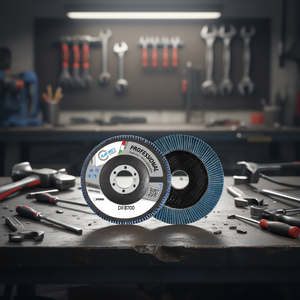 Disque à lamelles professionnel Fervi DF8700, disque abrasif sans fer pour le ponçage - Product Image 2