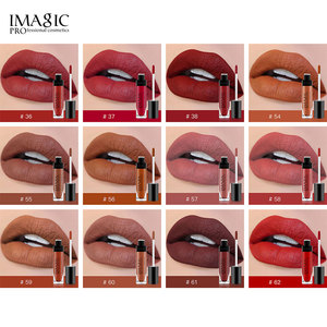Los precios más bajos, lápiz labial líquido mate a prueba de transferencia, pigmento rico, resistente al agua y de larga duración, textura de terciopelo, brillo de labios desnudo - Product Image 4