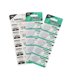 OEM Primary LiMnO2 Lithium CR2032 Metal Button Cell 230mAh 1 Year Shelf Life for Toys Consumer Electronics <b>Smart</b> <b>Watch</b> Power - Product Image 1