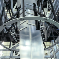 Machine de soufflage de film co-extrudé ABA intelligente à deux couches 2026 avec PLC et unité de dosage gravimétrique pour la fabrication de sacs de courses