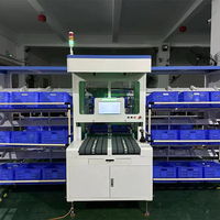 Máquina Clasificadora de Paquetes con Velocidad Ajustable de 2 m/s, Clasificador 3D con Integración WMS, WCS, ERP, MES