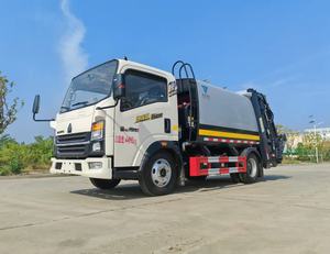 Camión de Basura <span class=keywords><strong>Compactador</strong></span> Huili de 7cbm, 4x2, Nuevo, <span class=keywords><strong>Manual</strong></span>, Diésel, Multifuncional, Transporte Urbano, Emisión Euro 5, 1-5T - Product Image 1