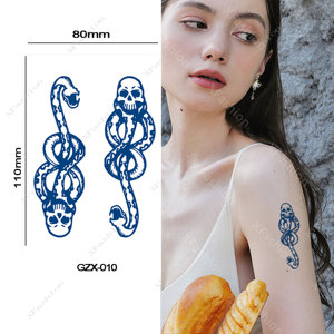 Tatuaggio impermeabile all'ingrosso personalizzato dura 2 settimane realistico Semi permanente adesivo del tatuaggio - Product Image 2