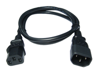 Cable de Alimentación para Rack de Servidor, IEC C14 a C13, 10A 250V, para PDU, UPS, Monitor, PC, Gabinete de Red